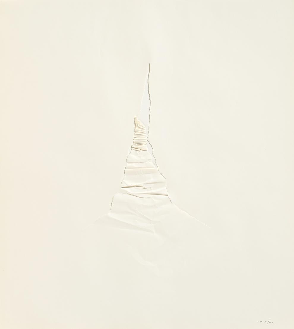 Oskar Holweck, C VII 81 / 10a Torn Relief, 1981
