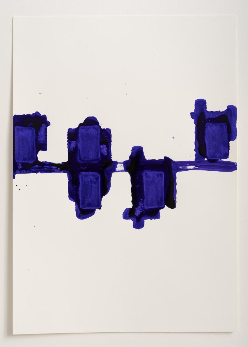 Thomas Müller, Untitled (PH 646), Ink on paper, 29.7 x 21 cm, 2024