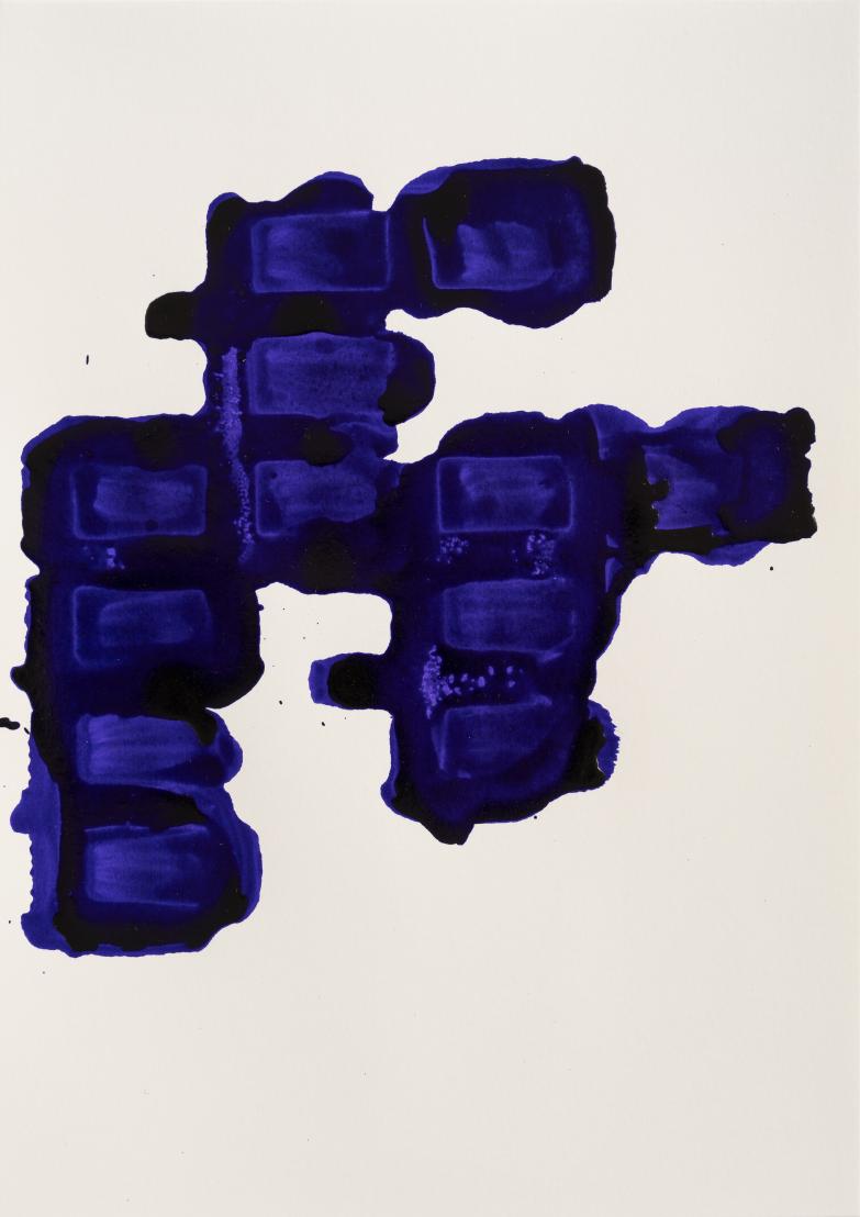 Thomas Müller, Untitled (PH 647), Ink on paper, 29.7 x 21 cm, 2024