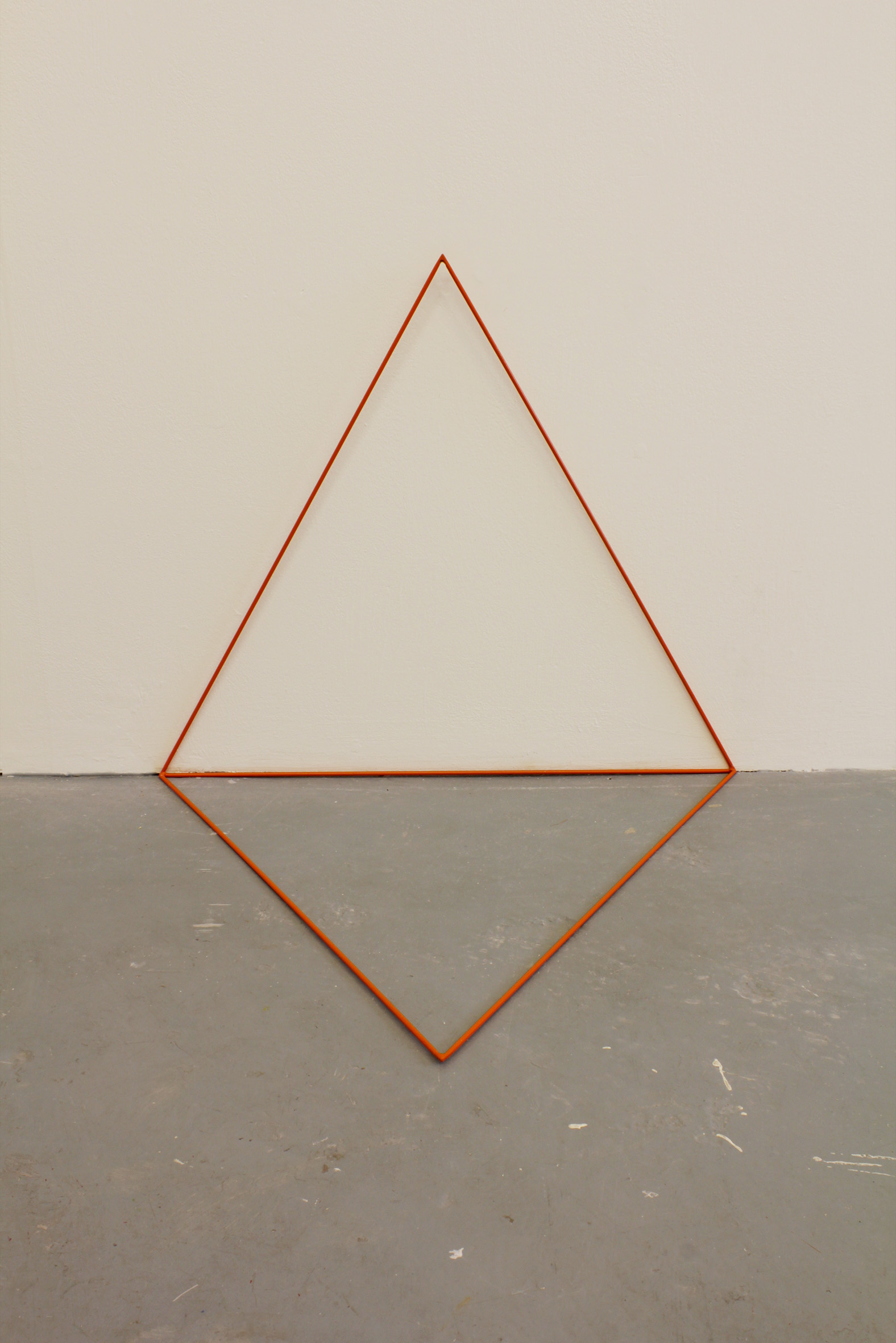Kate Terry, 6060, powder coated steel, 60 x 60 cm, 2014