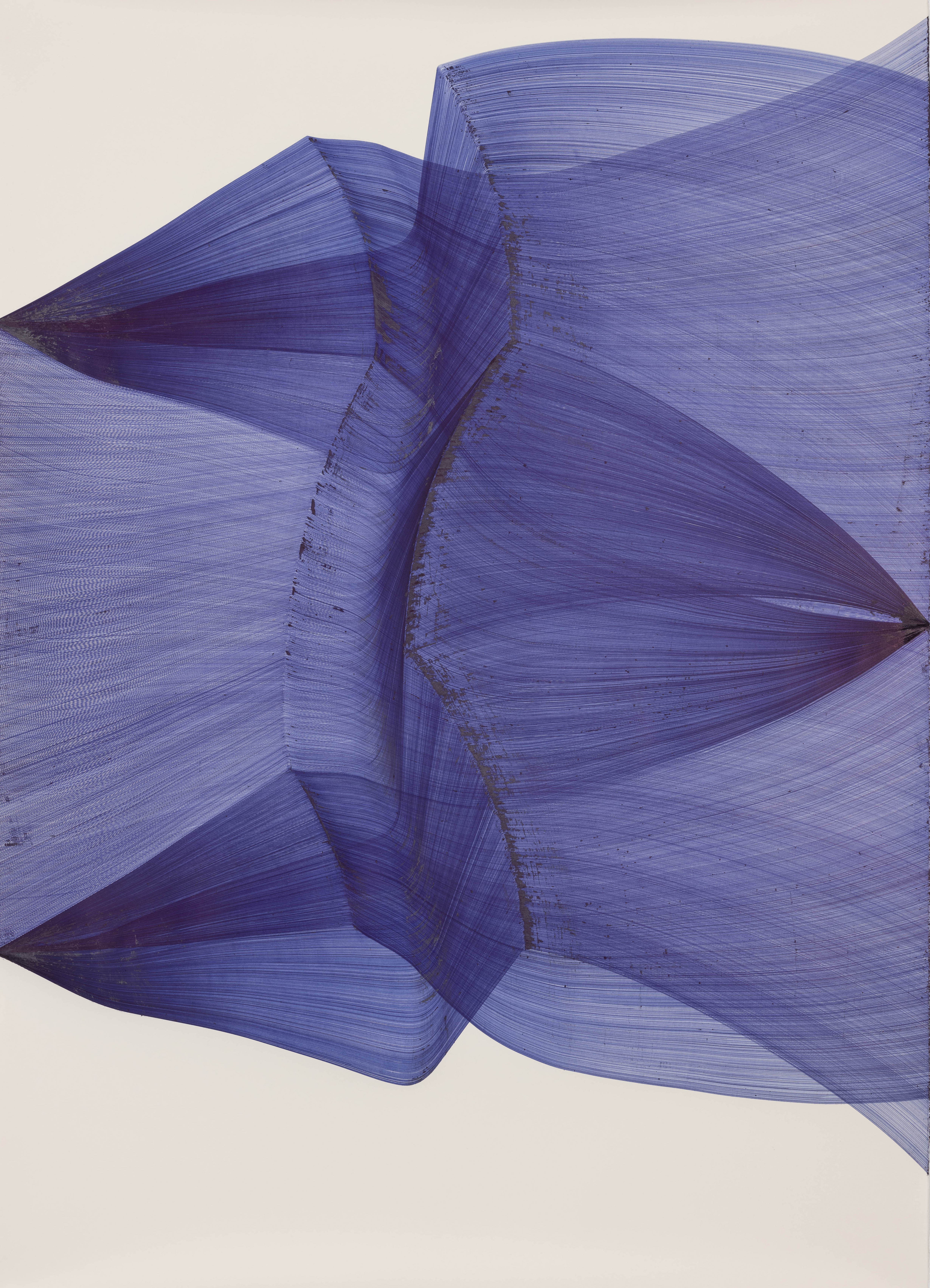 Thomas Müller, Untitled (PH 591), Ballpoint pen on Fabriano paper, 196 x 140 cm, 2023