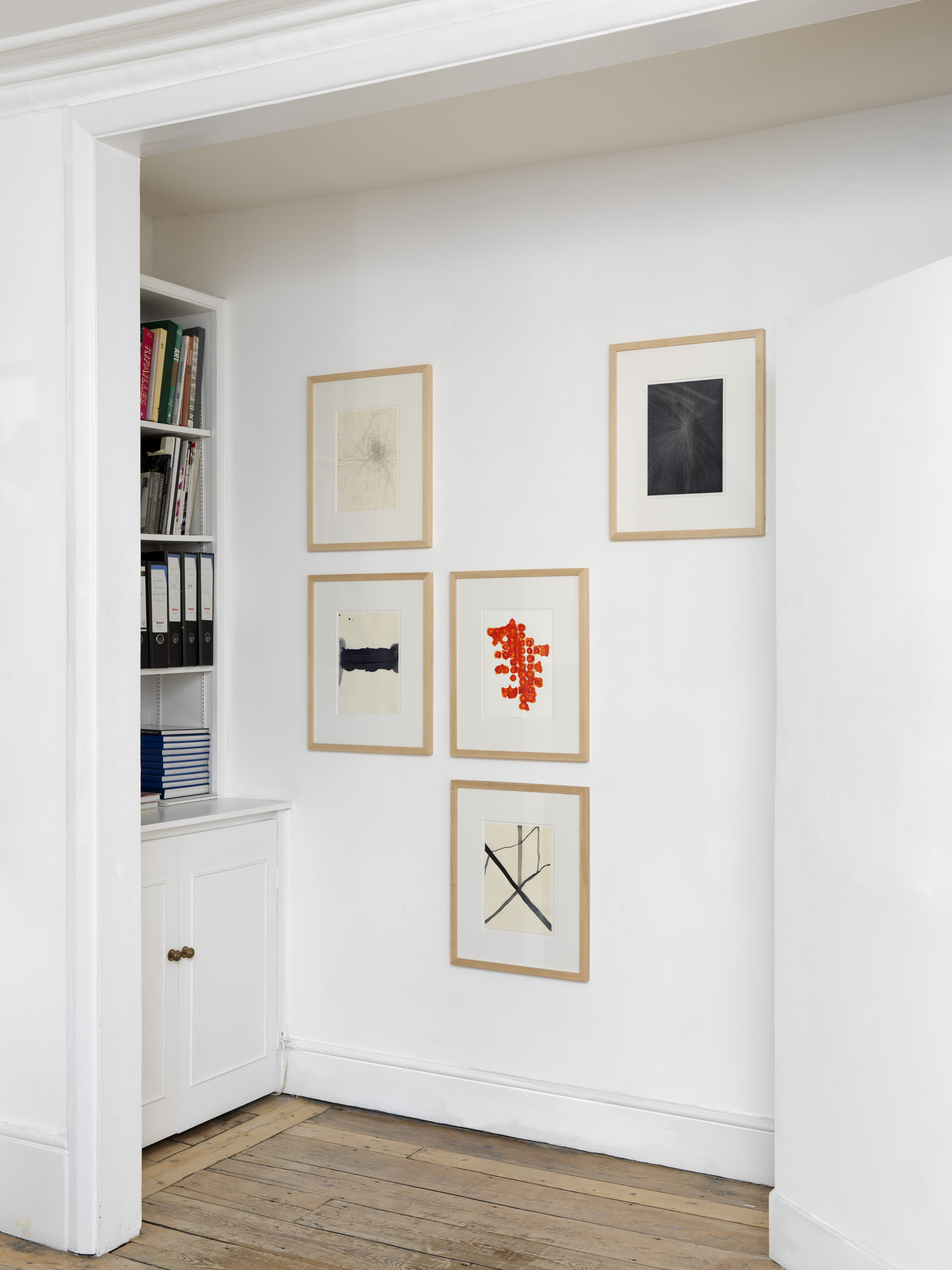 Thomas Müller, 'Recent Drawings' exhibition, installation view, 2023