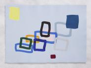 Windows © PHCA Sharon Louden - Windows 3, oil on paper, 27.9 x 45.7 cm, 2015