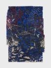 'The Financial Times Diaries (SBAFTD20221202)' by Sophie Bouvier Ausländer @PHCA Sophie Bouvier Ausländer, The Financial Times Diaries (SBAFTD20221202), Gouache on waxed newspaper, 211 x 147 cm, 2022
