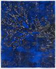 'The Financial Times Diaries (SBAFTD20221201)' by Sophie Bouvier Ausländer @PHCA Sophie Bouvier Ausländer, The Financial Times Diaries (SBAFTD20221201), Gouache on waxed newspaper, 198 x 158 cm, 2022