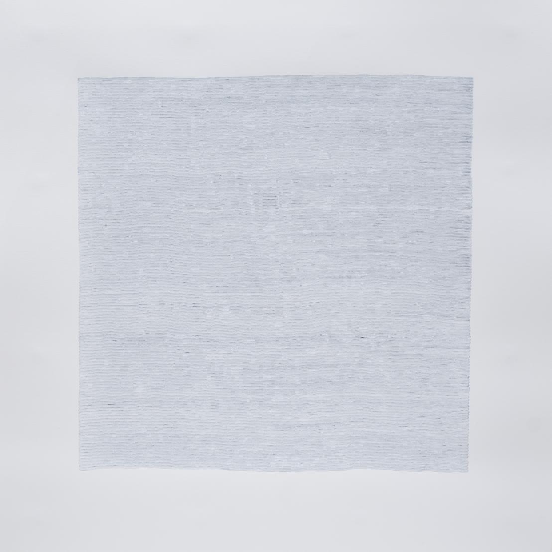 David Connearn, Five White Drawings S2 – Drawing 2, 42 x 42 cm, 2021