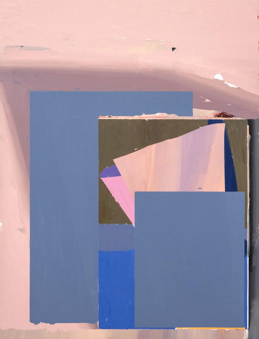 Amaya Suberviola, ST24037, Oil and marker on linen, 122.5 x 94 cm, 2024