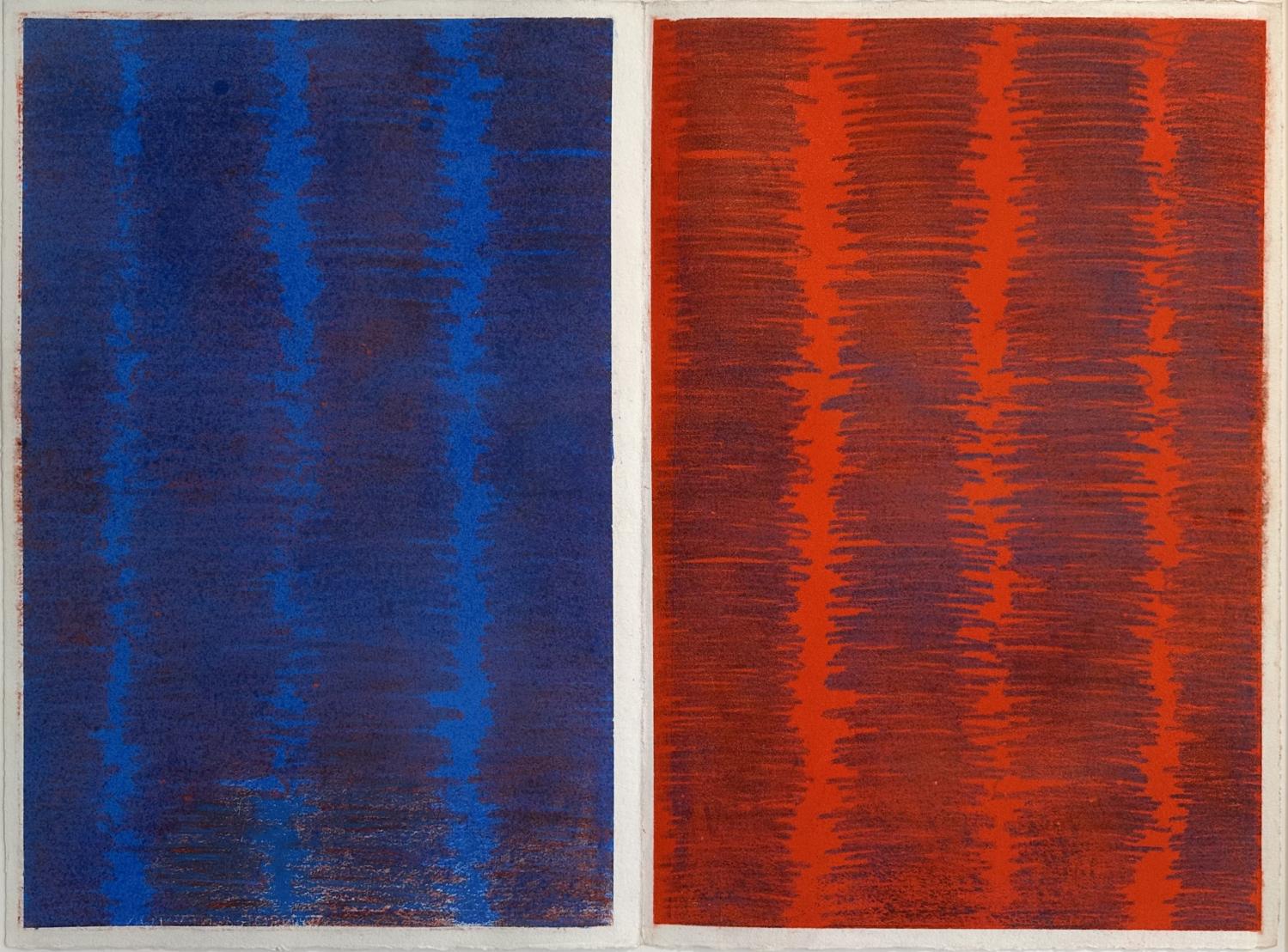 Dillwyn Smith, Narcissus series (3), Pastel on 300gm paper, 56 x 75 cm, 2024