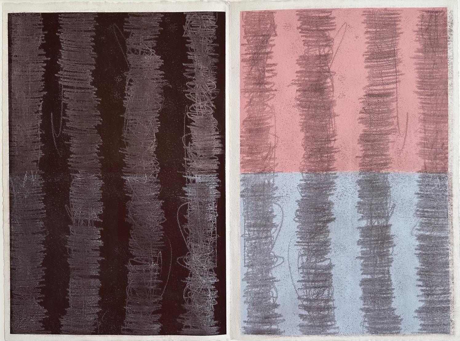 Dillwyn Smith, Narcissus series (4), Pastel on 300gm paper, 56 x 75 cm, 2024