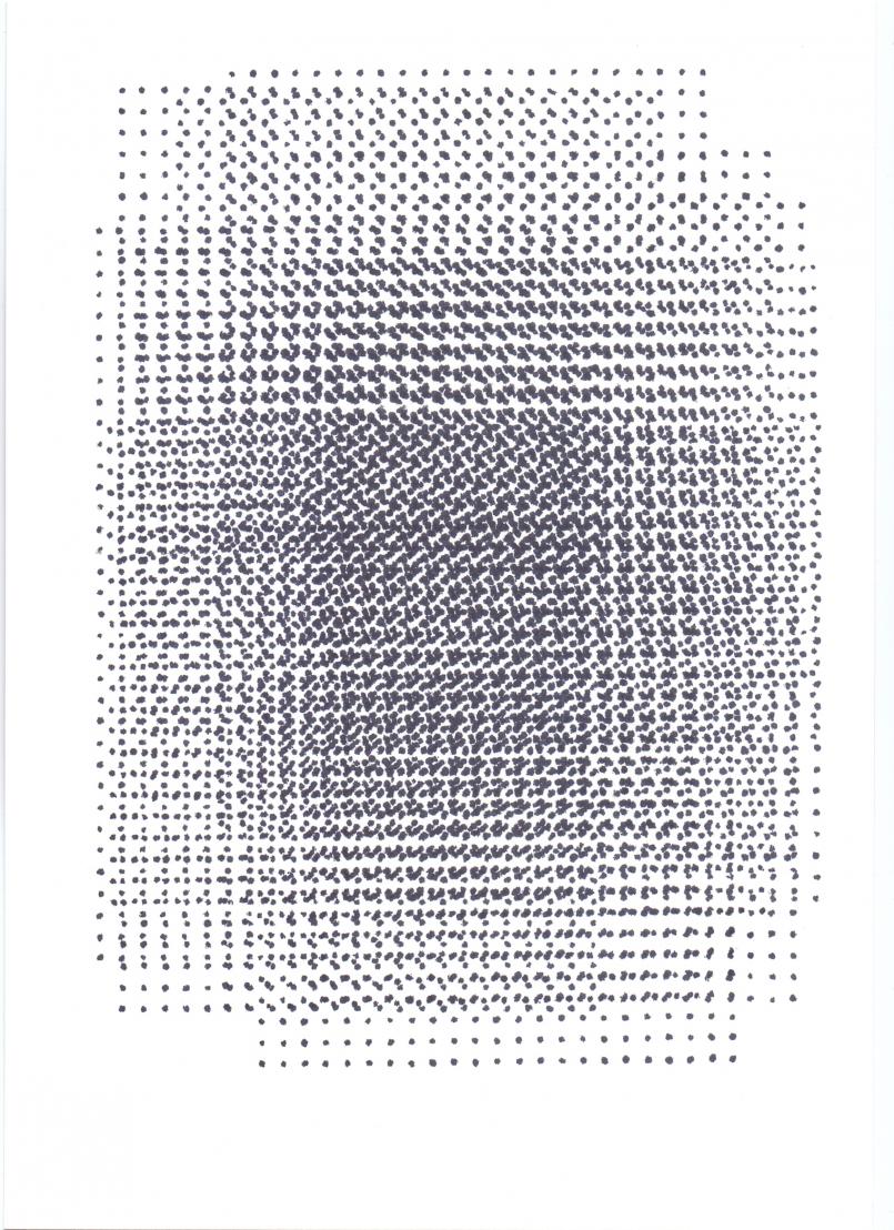 Károly Keserü, Untitled 2410281, Ink on Paper, 30 x 21 cm, 2024